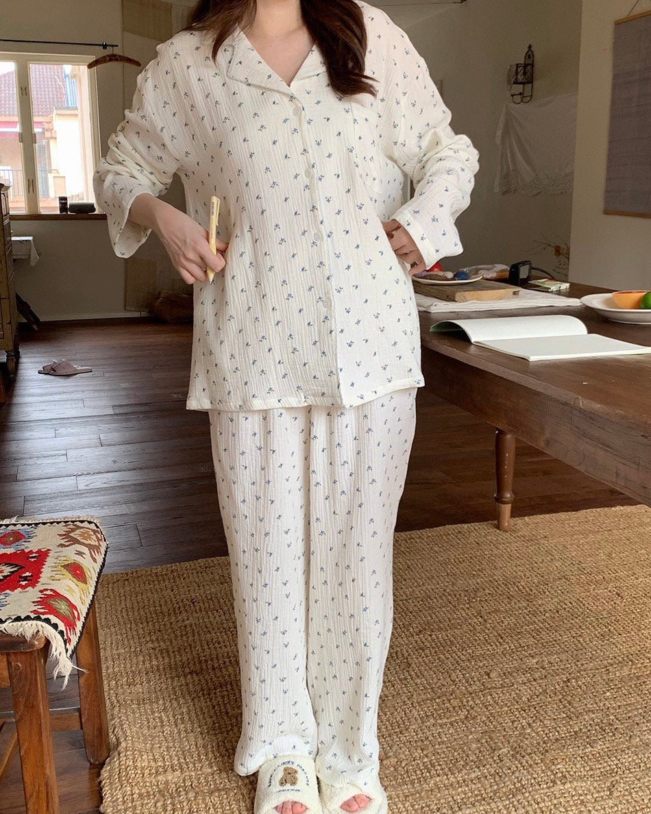 Petite Sprig Pajama Set