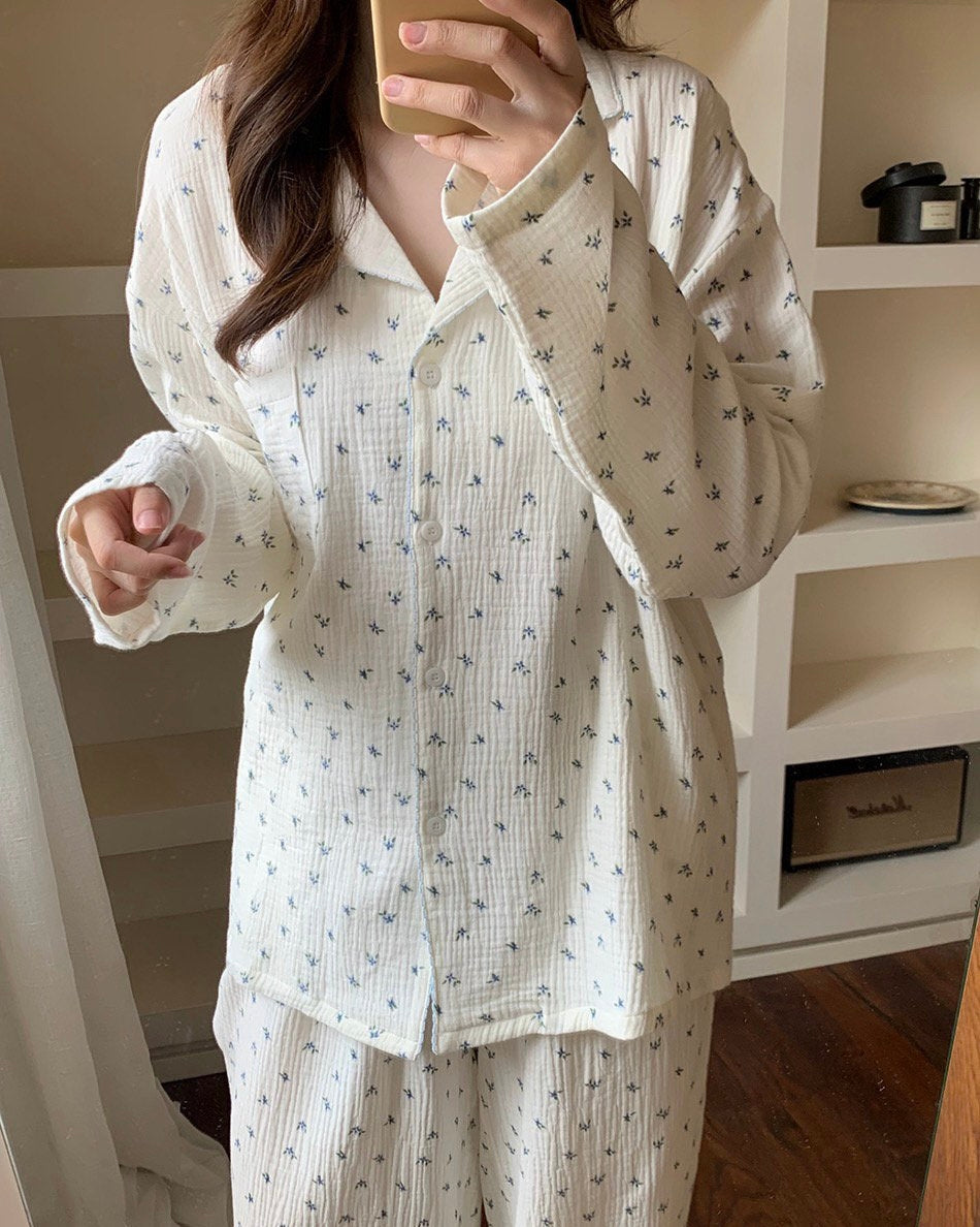 Petite Sprig Pajama Set