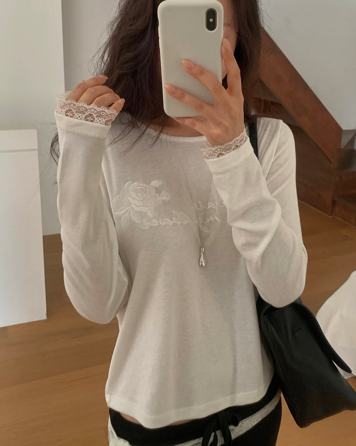 My Flower Embroidered Top