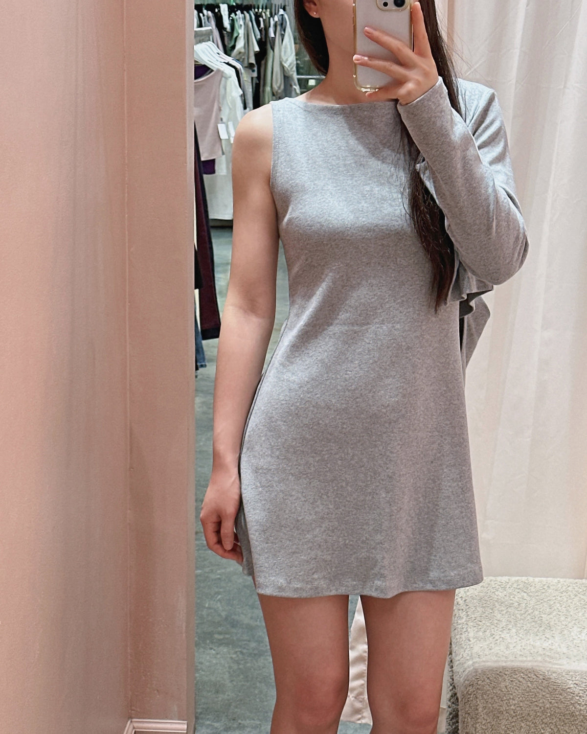 Boatneck Mini Dress Set