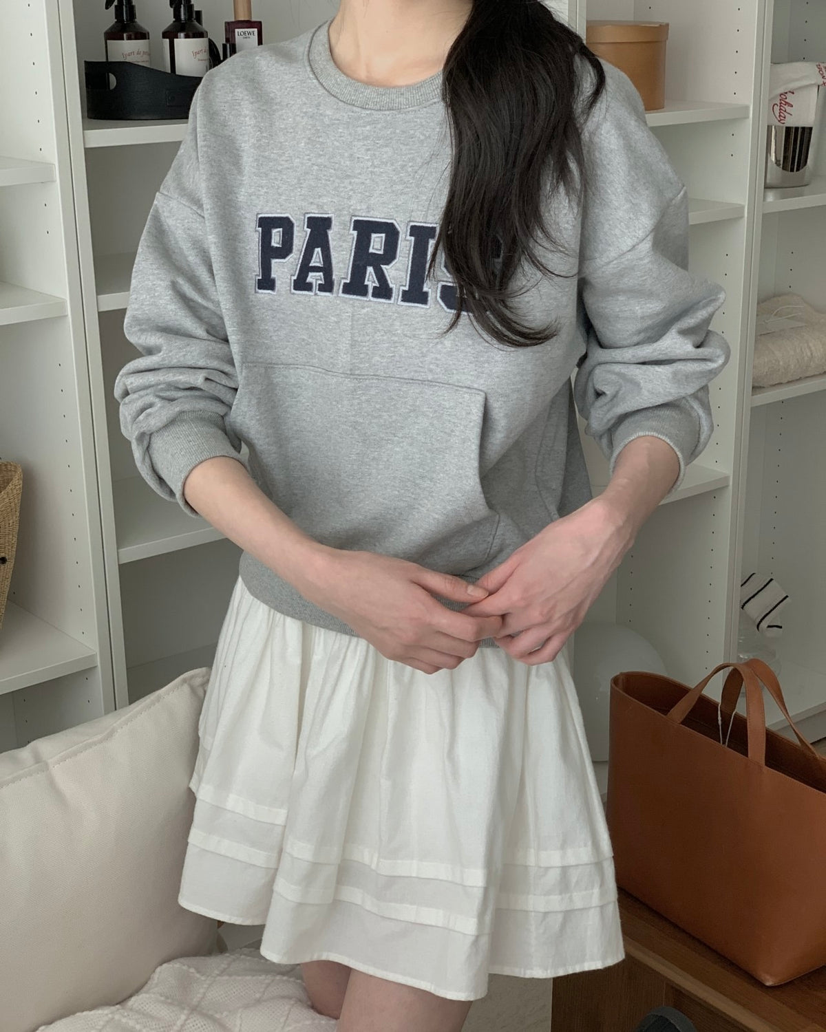 Paris Crop Sweatshirt