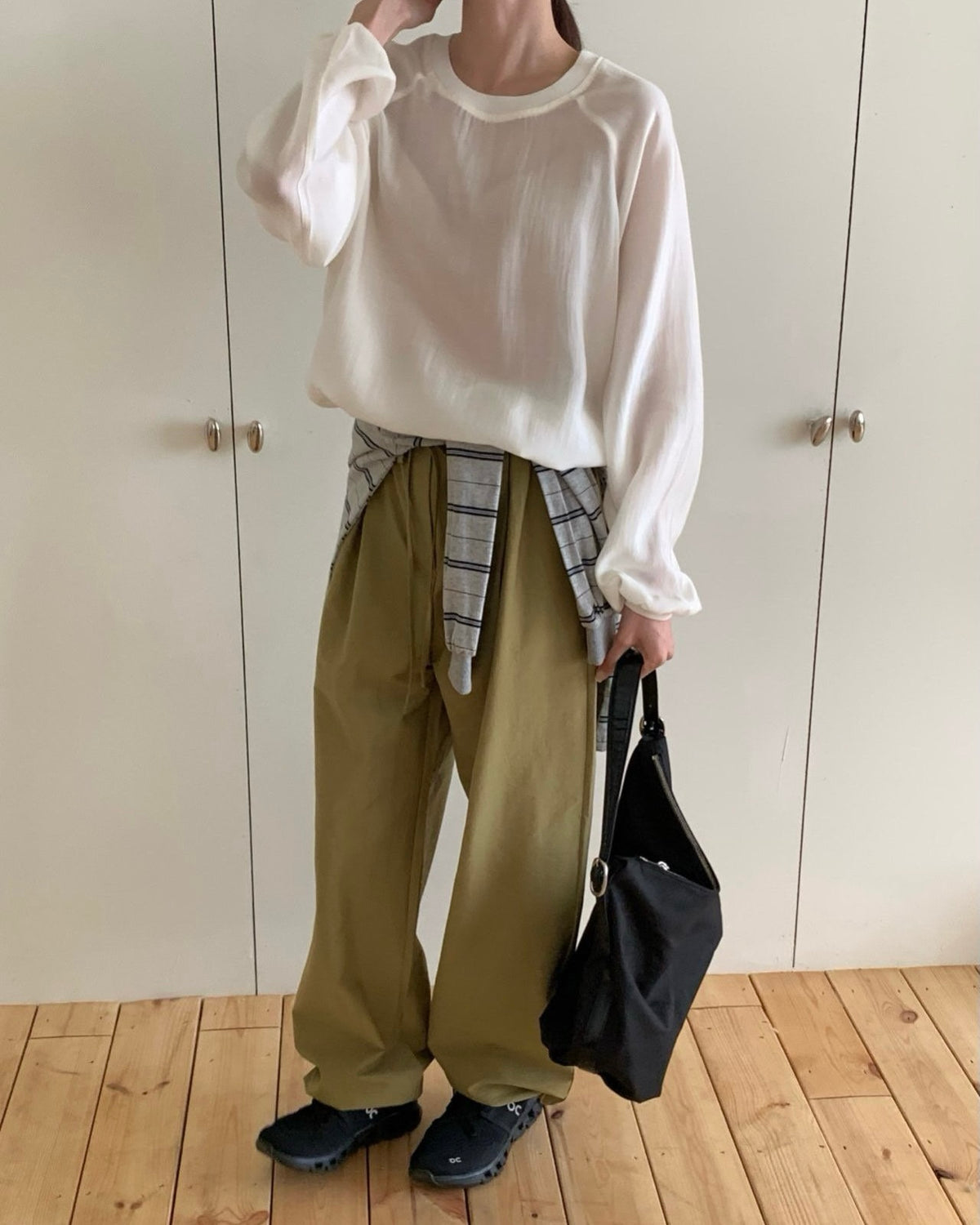 Tencel Drawstring Pullover