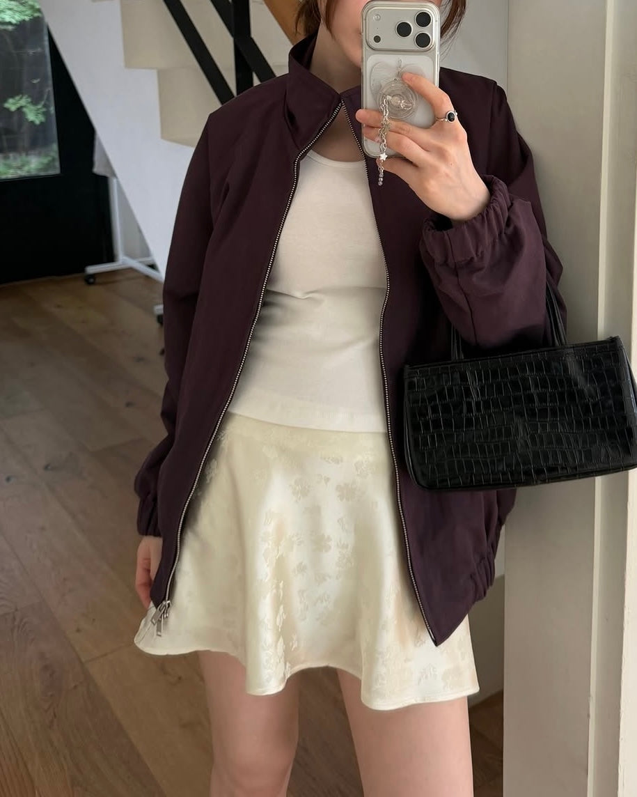 Relaxed Bomber Jacket
