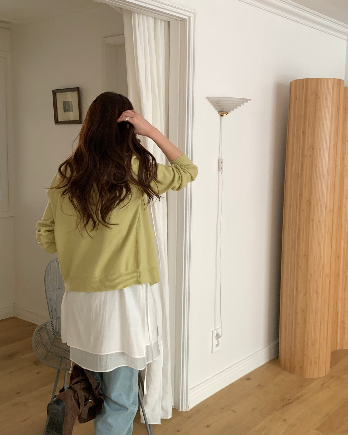 Soft Crewneck Cardigan