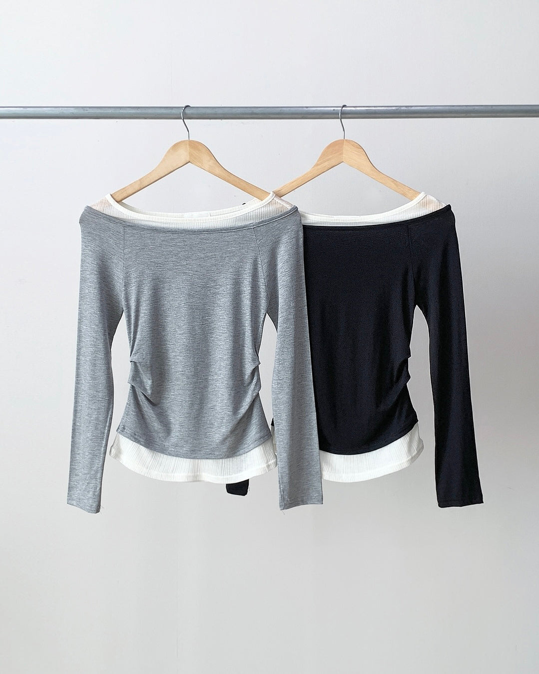 Boat Neck Layer Top