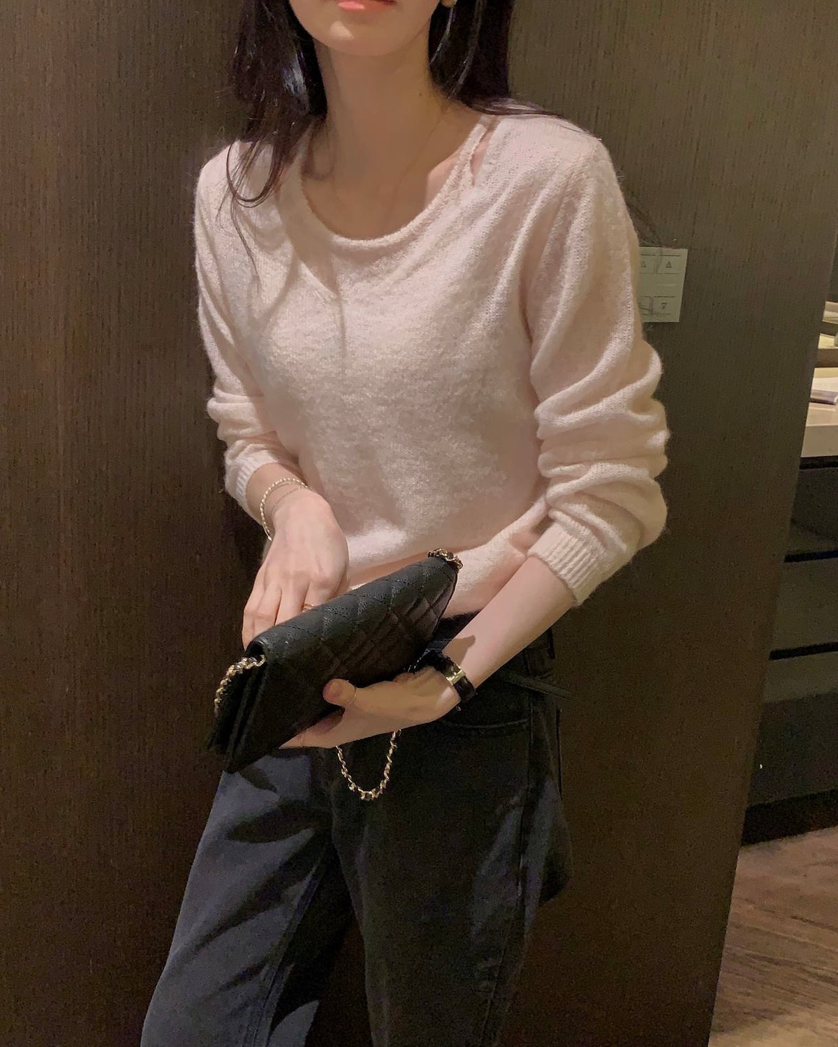 Halter Layer Sweater