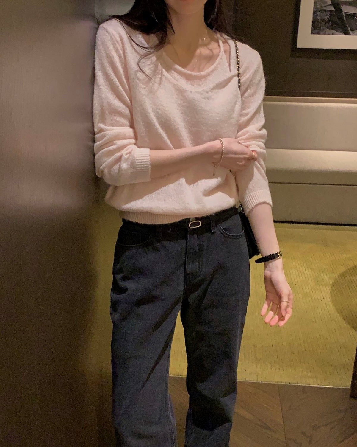 Halter Layer Sweater