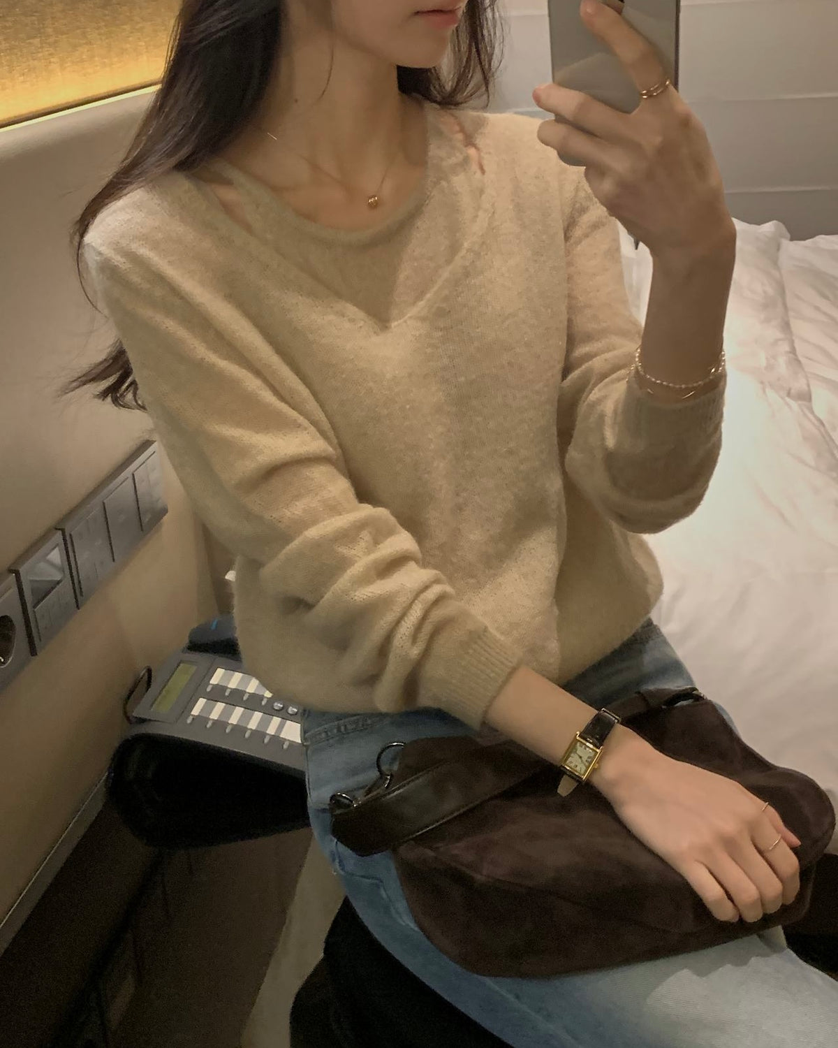 Halter Layer Sweater