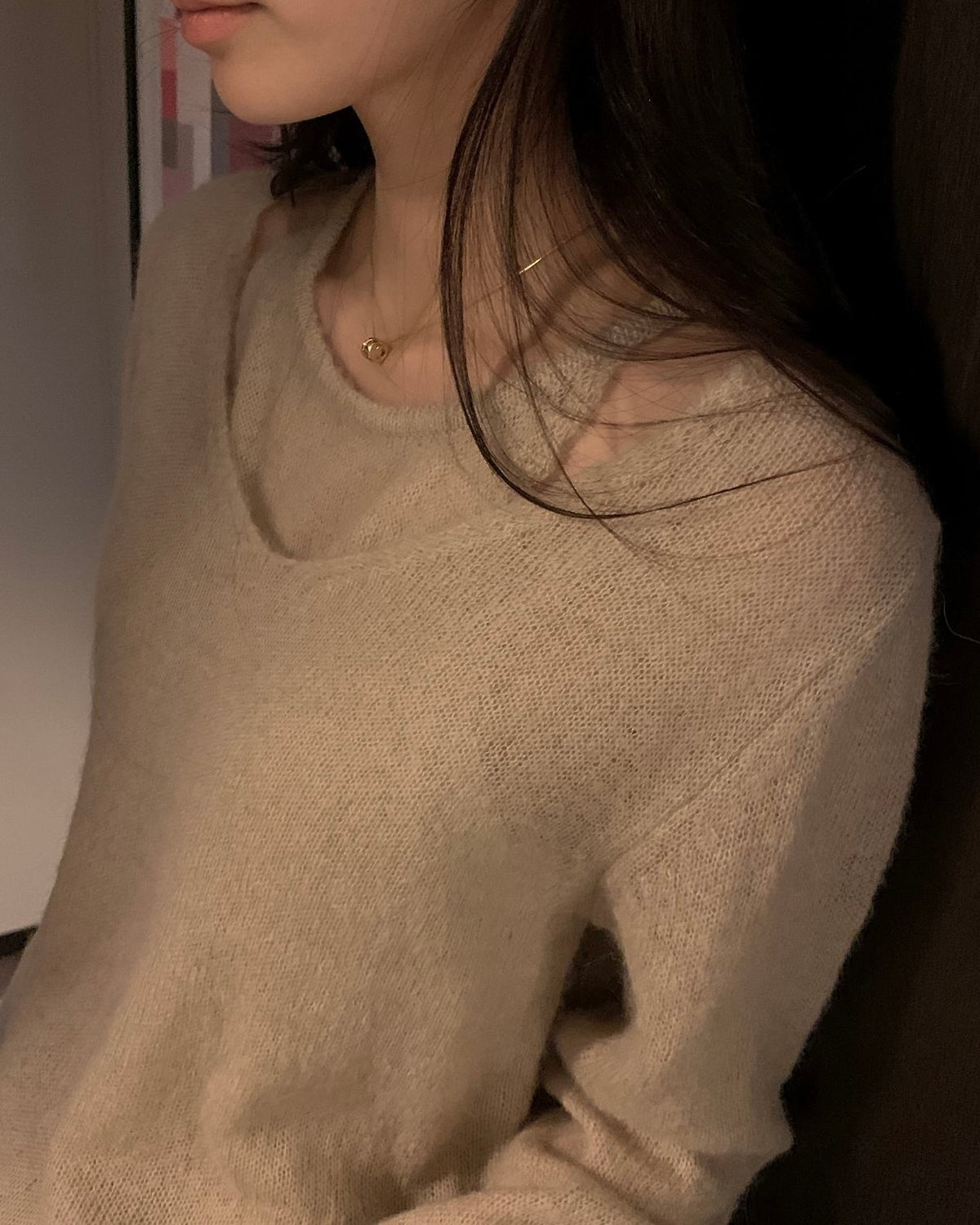 Halter Layer Sweater