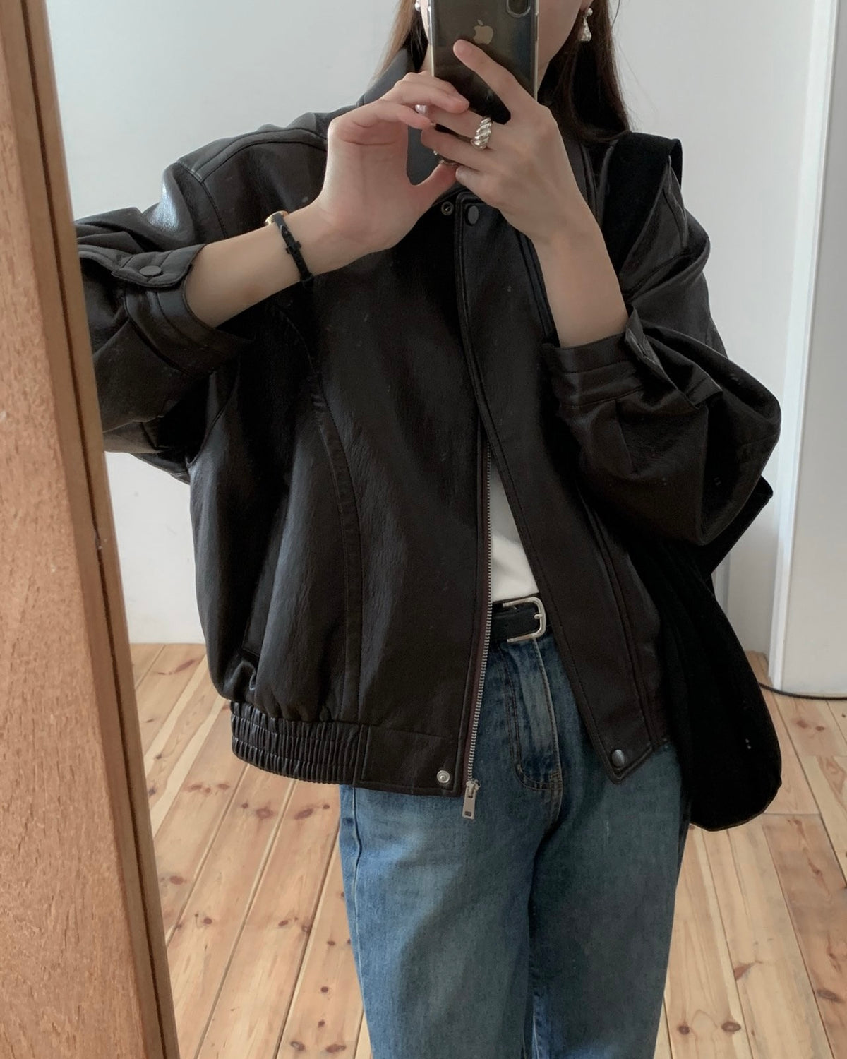 Vegan Leather Jacket