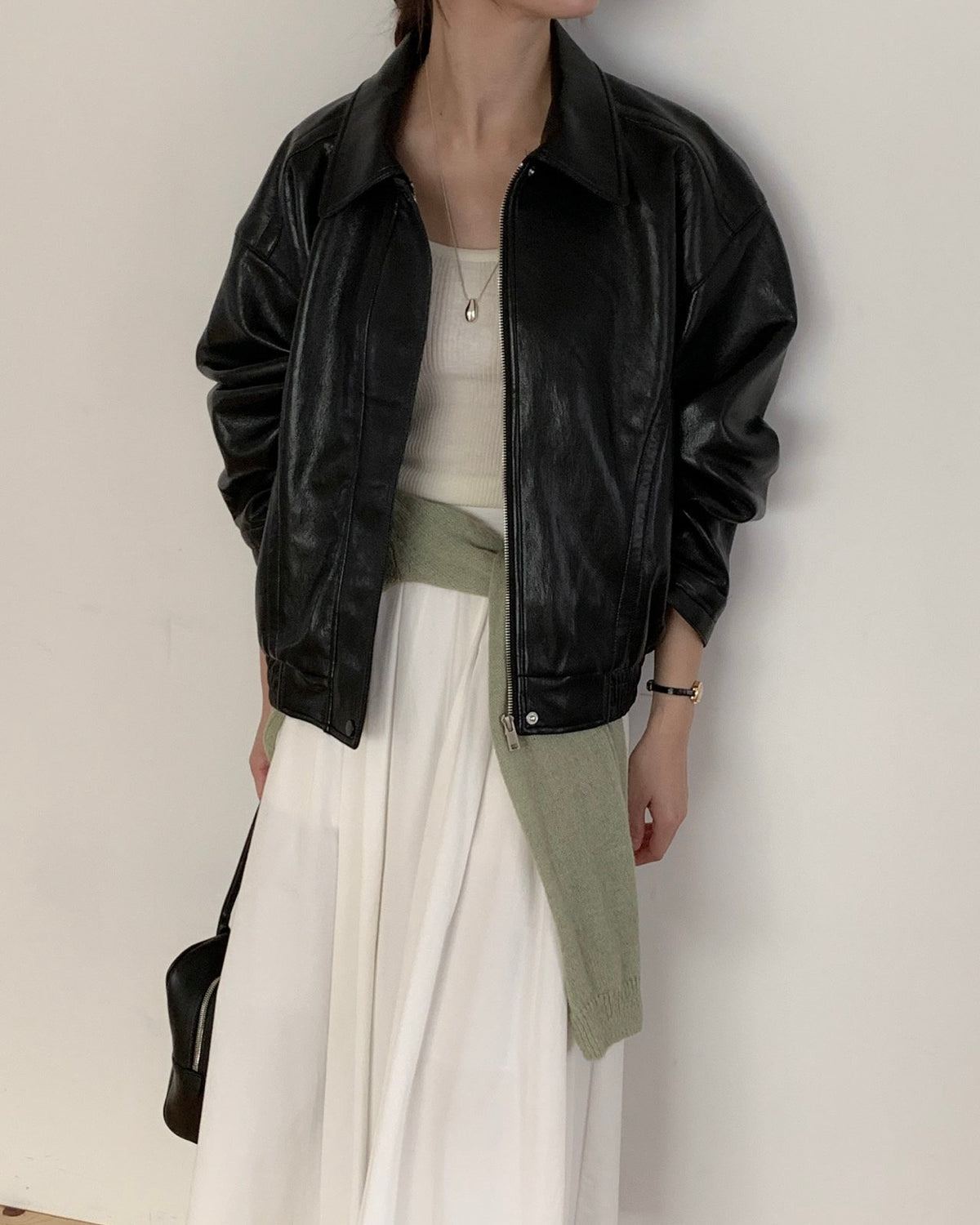 Vegan Leather Jacket