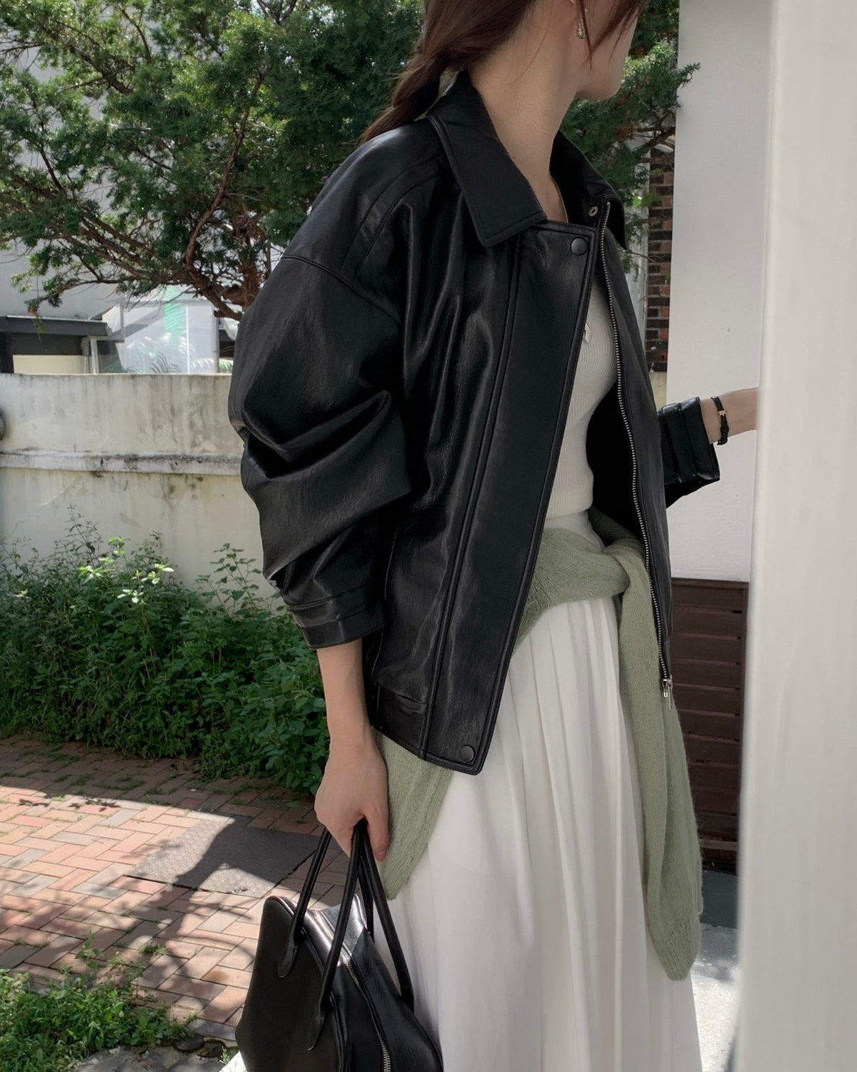 Vegan Leather Jacket