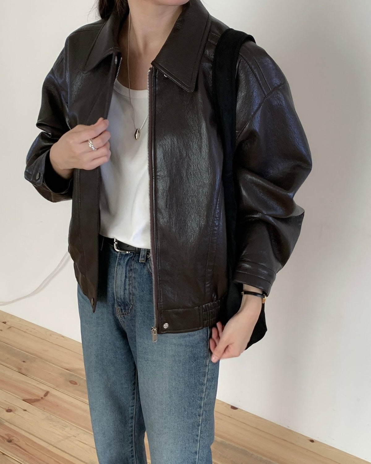 Vegan Leather Jacket
