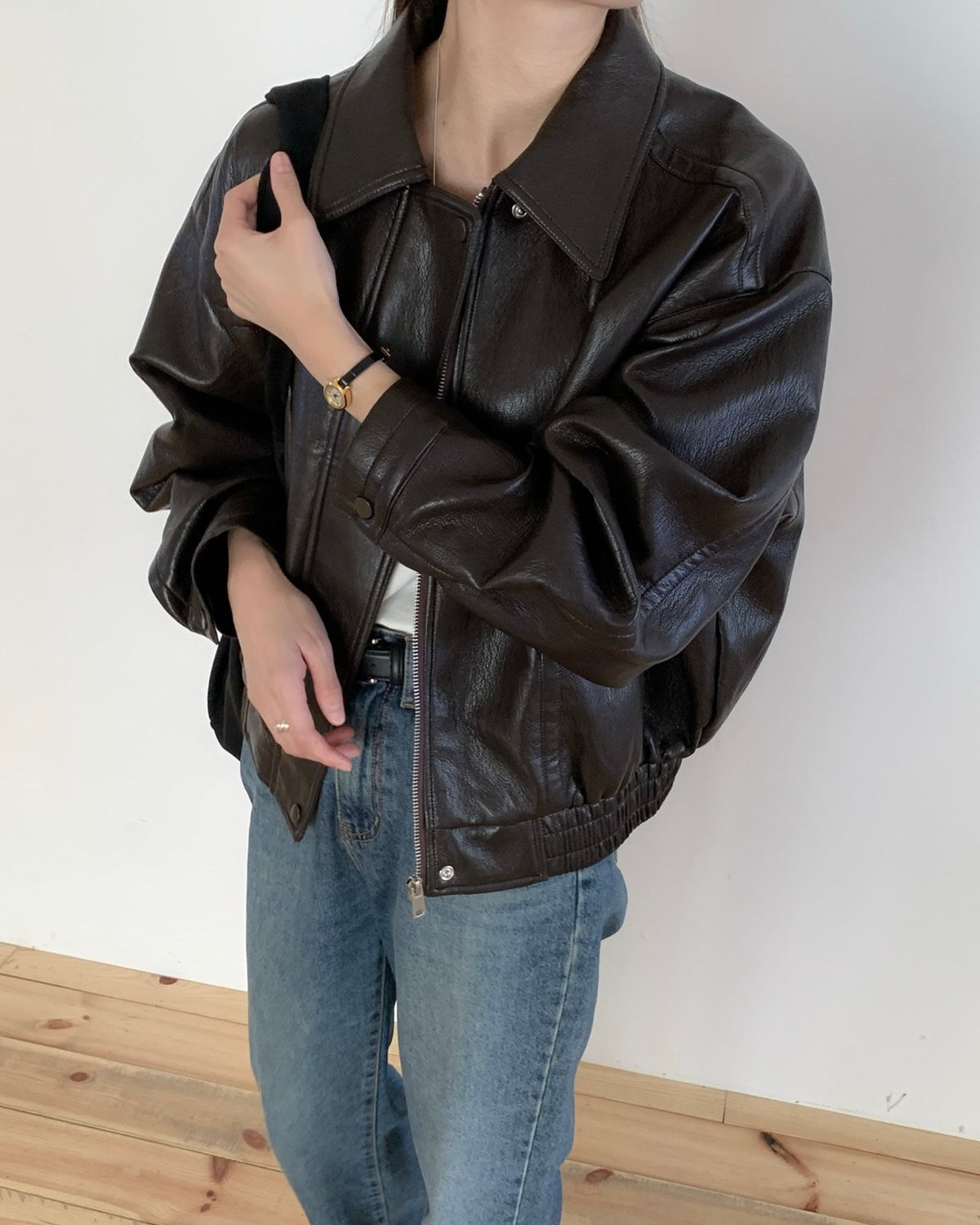 Vegan Leather Jacket