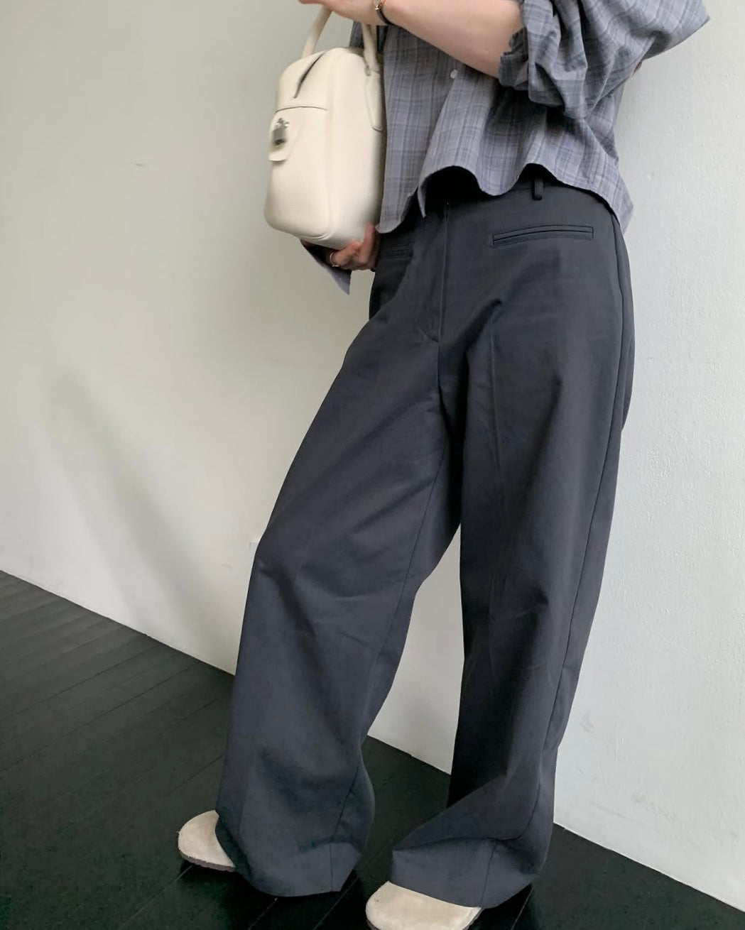 Welt Pocket Cotton Pants
