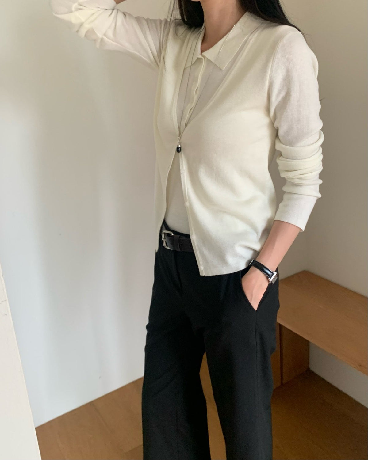 Urban Polo Cardigan Set