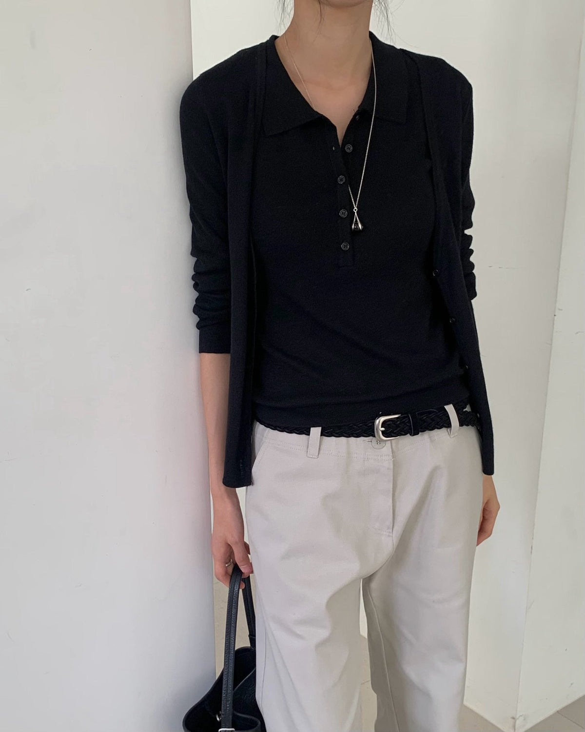 Urban Polo Cardigan Set