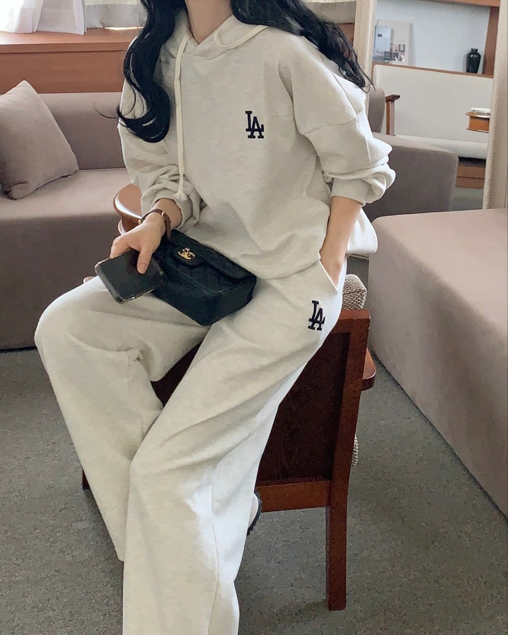 LA Hooded Sweatshirt Set