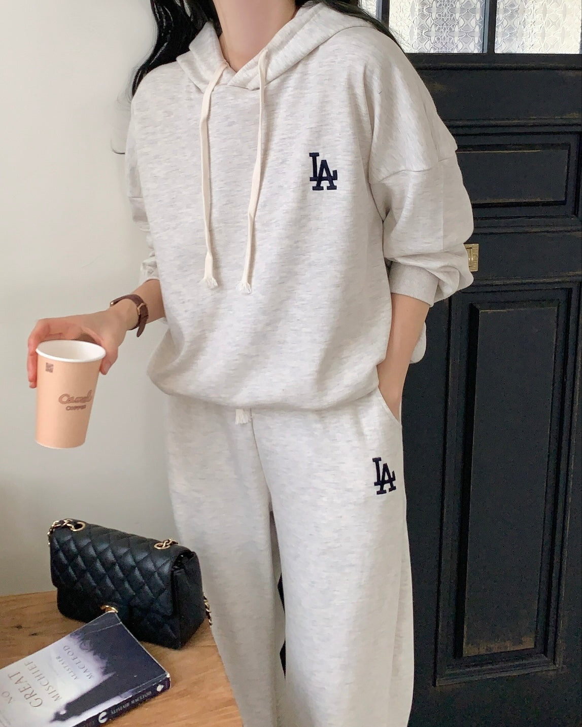 LA Hooded Sweatshirt Set