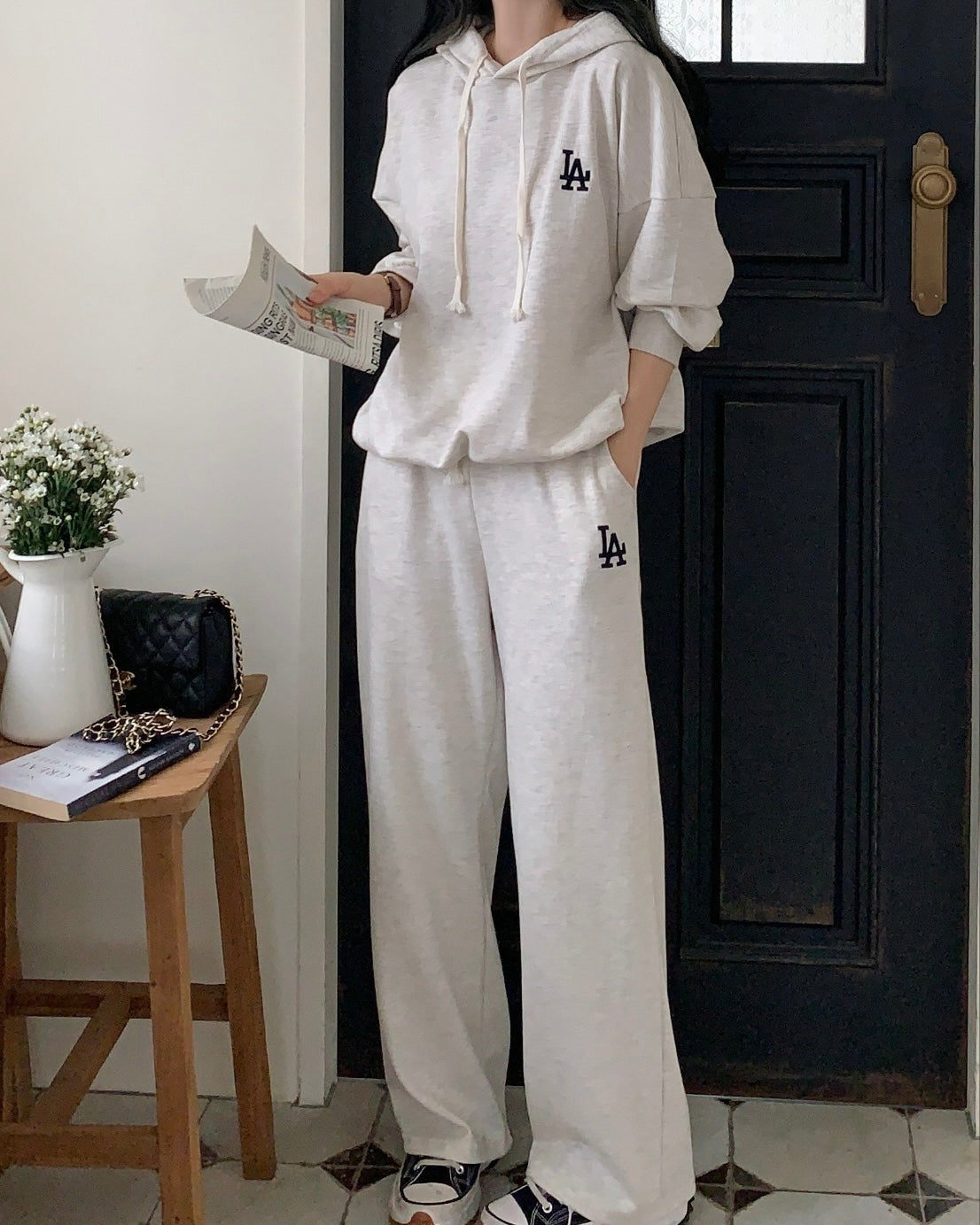 LA Hooded Sweatshirt Set