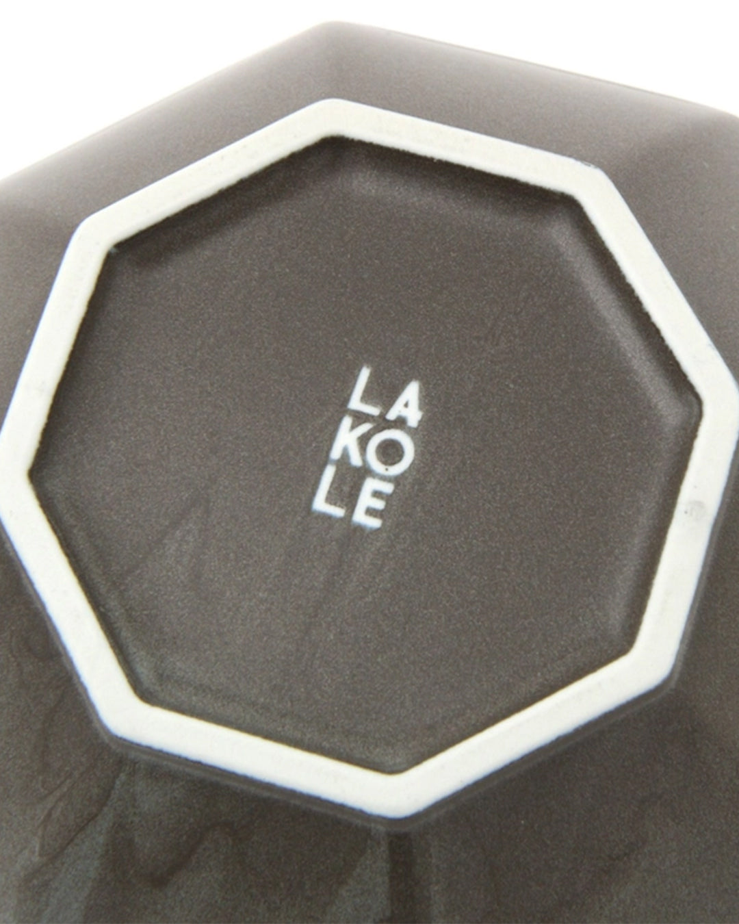 Lakole Mino Ware Octagon Bowl Medium - Gray