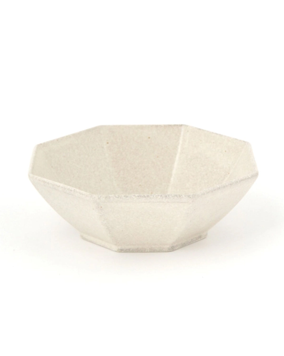 Lakole Mino Ware Octagon Bowl Medium - Ivory