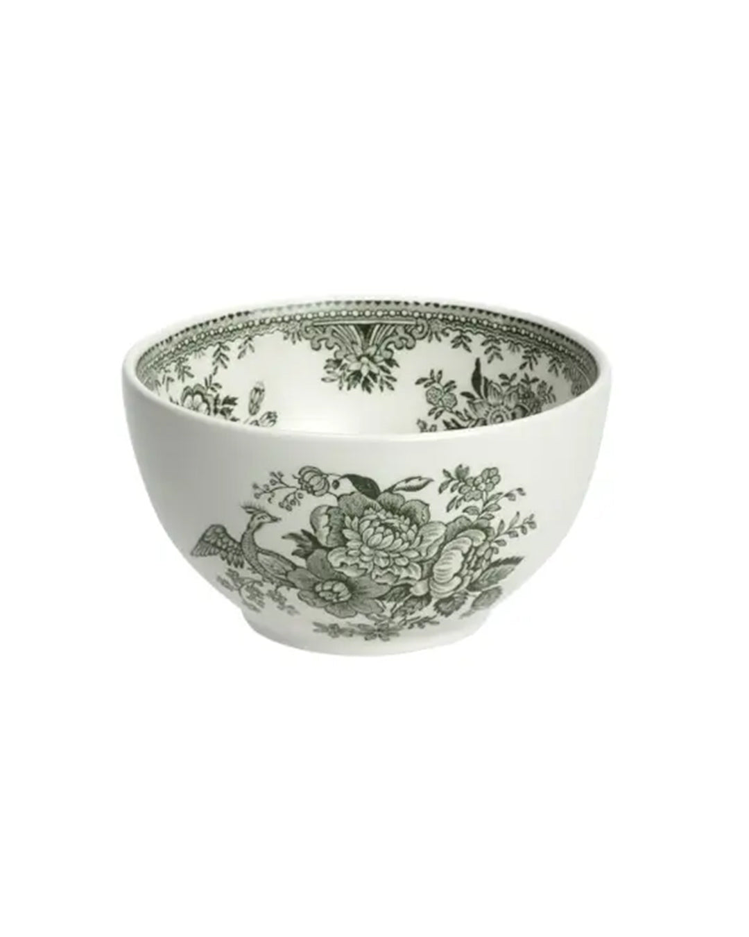 Burleigh Dark Green Asiatic Pheasants Mini Footed Bowl