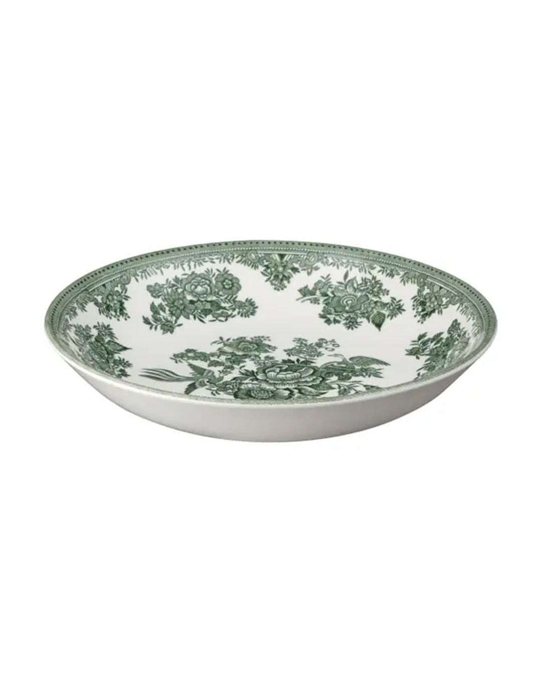 Burleigh Dark Green Asiatic Pheasants Pasta Bowl