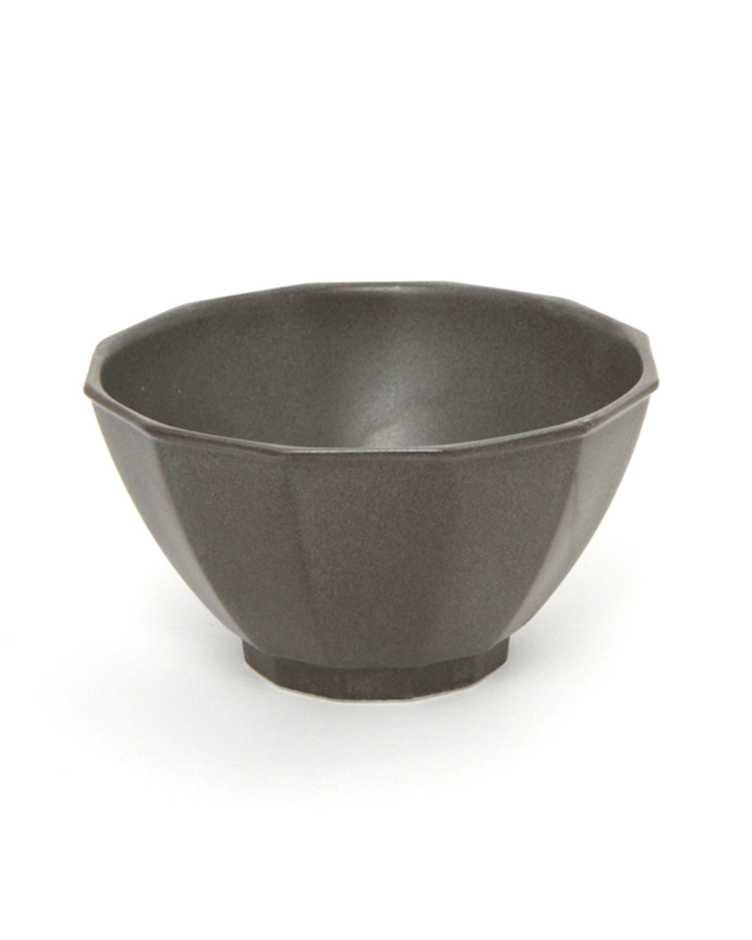 Lakole Mino Ware Octagon Rice Bowl - Gray