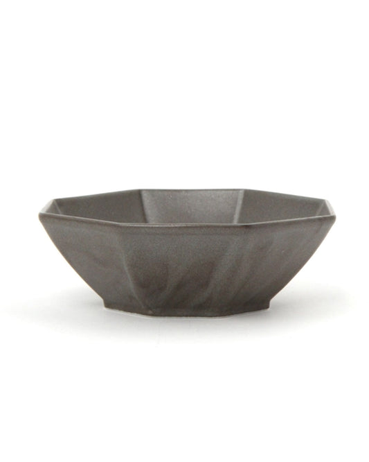 Lakole Mino Ware Octagon Bowl Small - Gray