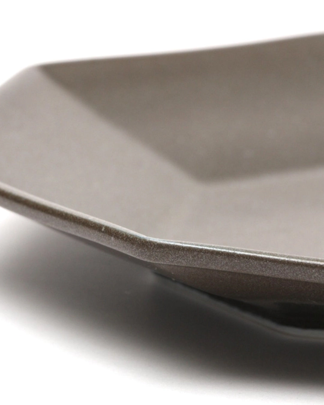 Lakole Mino Ware Octagon Plate Small - Gray