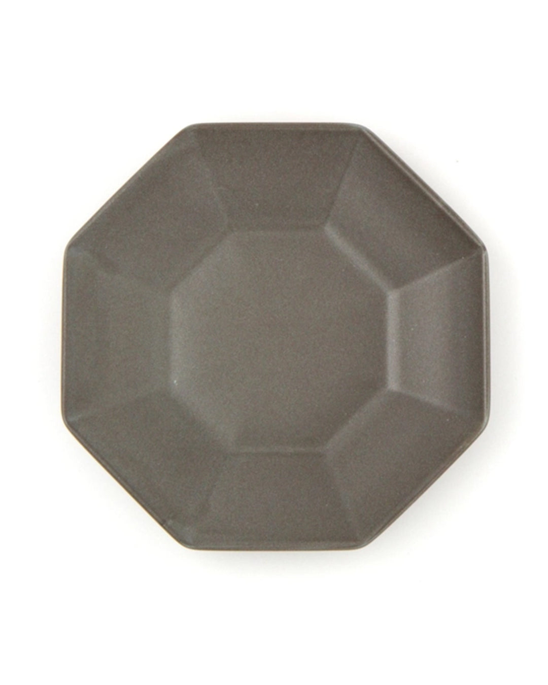 Lakole Mino Ware Octagon Plate Small - Gray