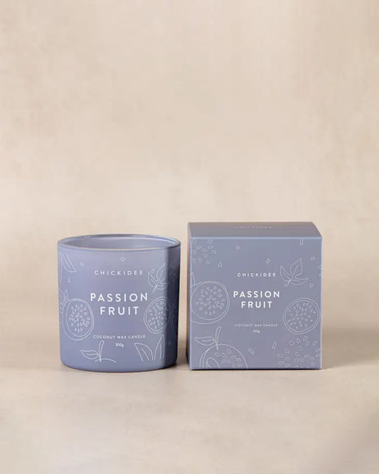 Chickidee Passion Fruit Scented Eco Candle