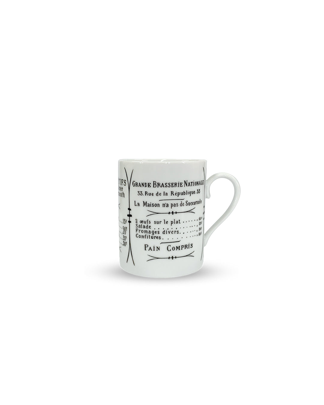 Pillivuyt Brasserie Mug