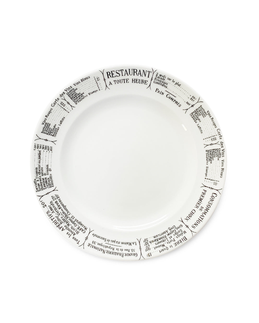 Pillivuyt Brasserie Plate