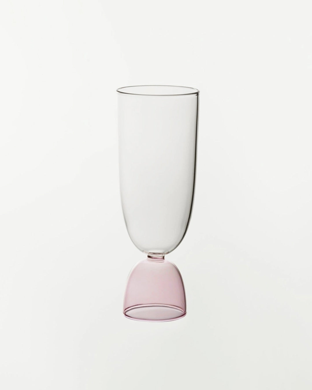 Mamo Hi-Ball Glass - Clear + Pink