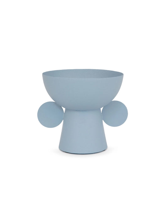 Helio Ferretti Light Blue Spherical Vase