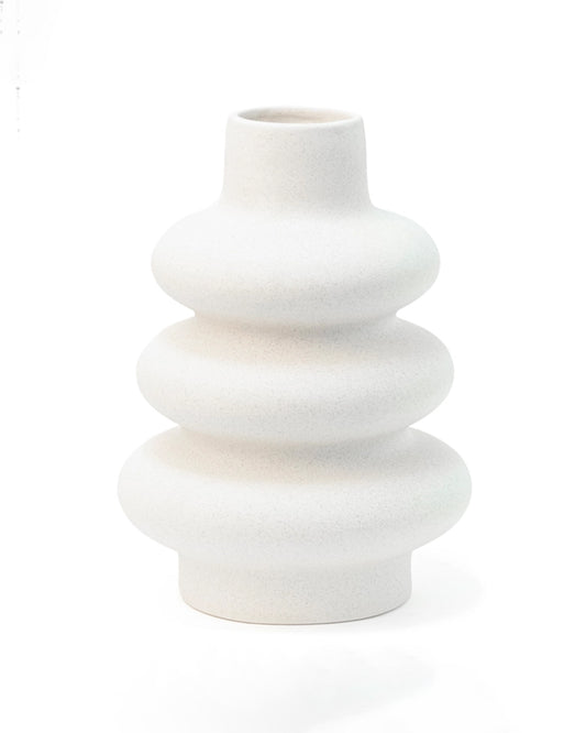 Helio Ferretti Ceramic Circular Vase