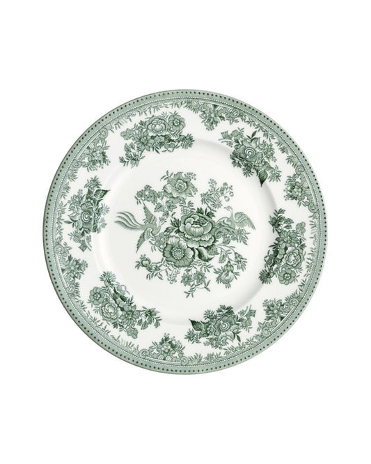 Burleigh Dark Green Asiatic Pheasants Medium Plate