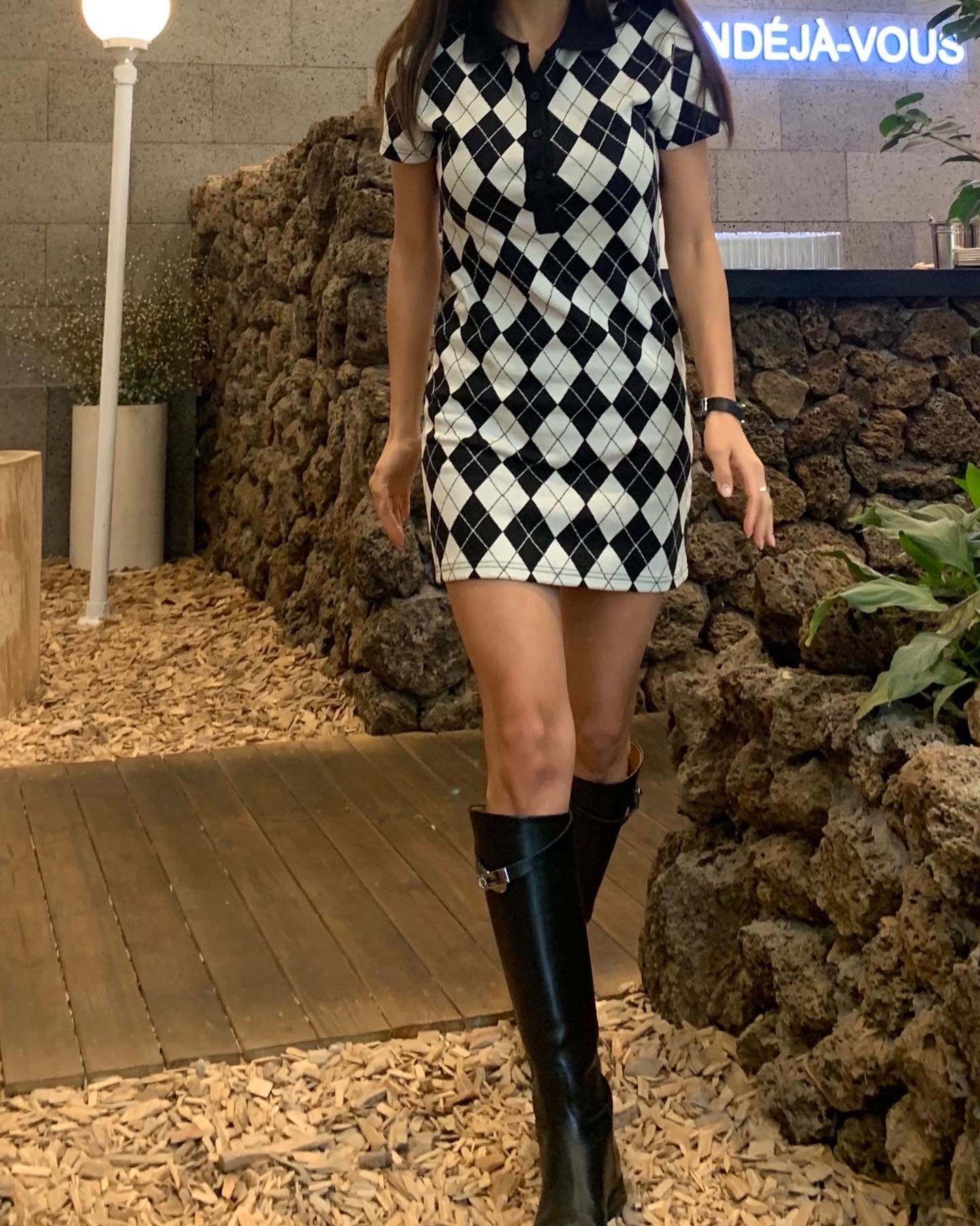 Argyle Dress