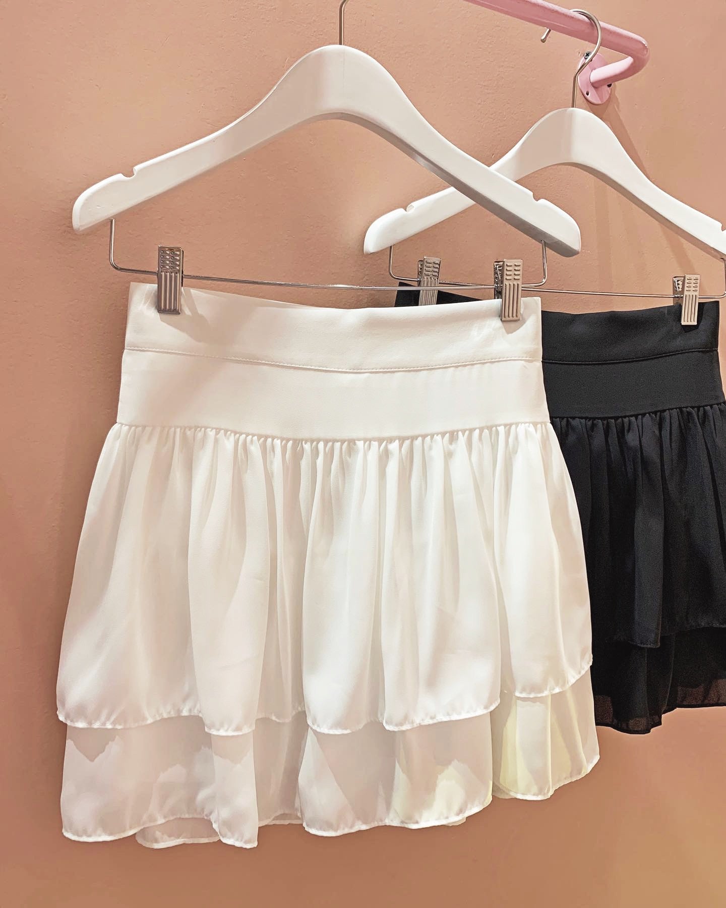 Ruffle Mini Skirt