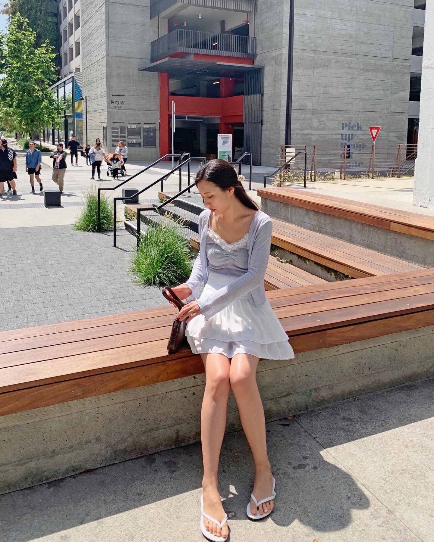 Ruffle Mini Skirt