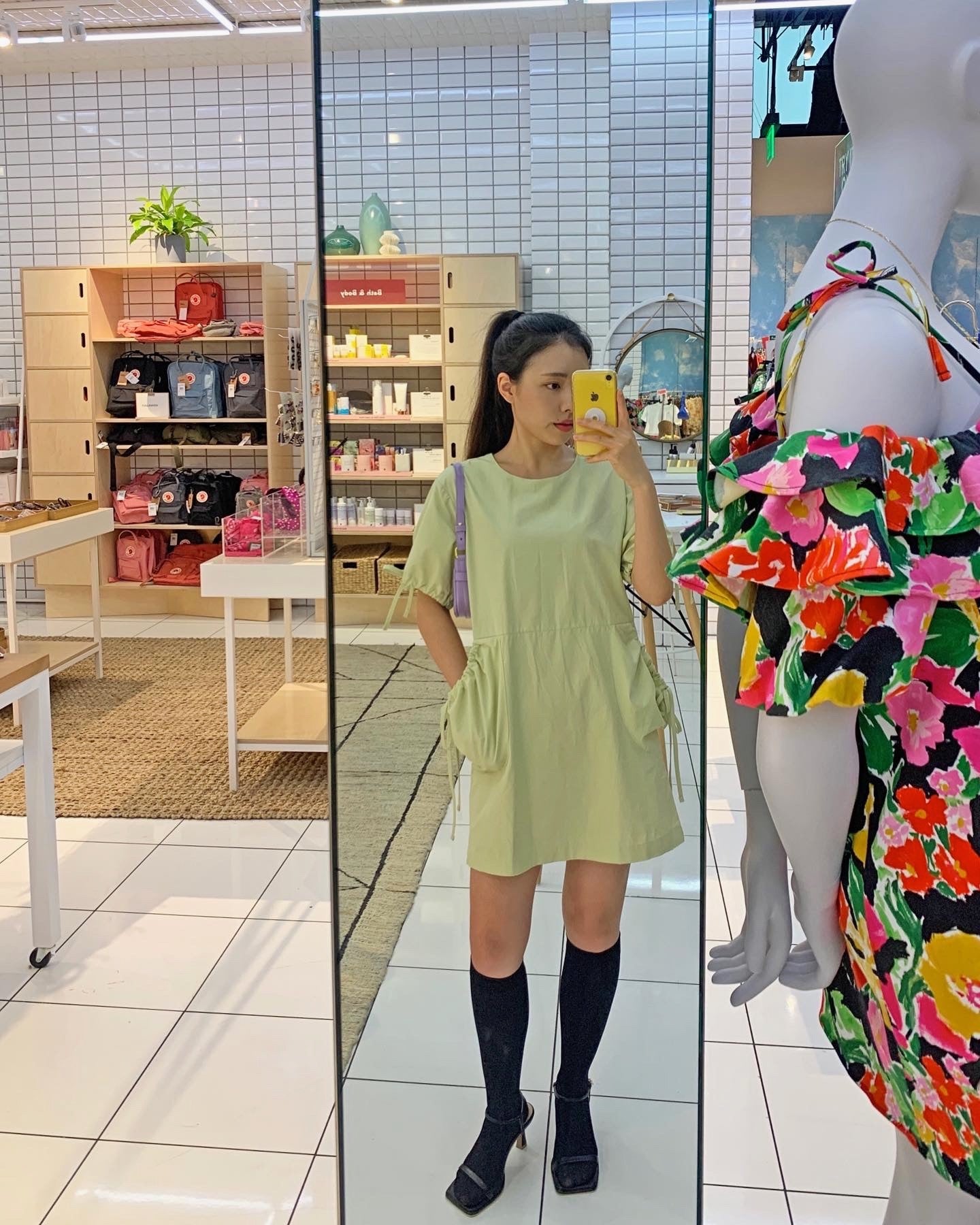 Drawstring Dress