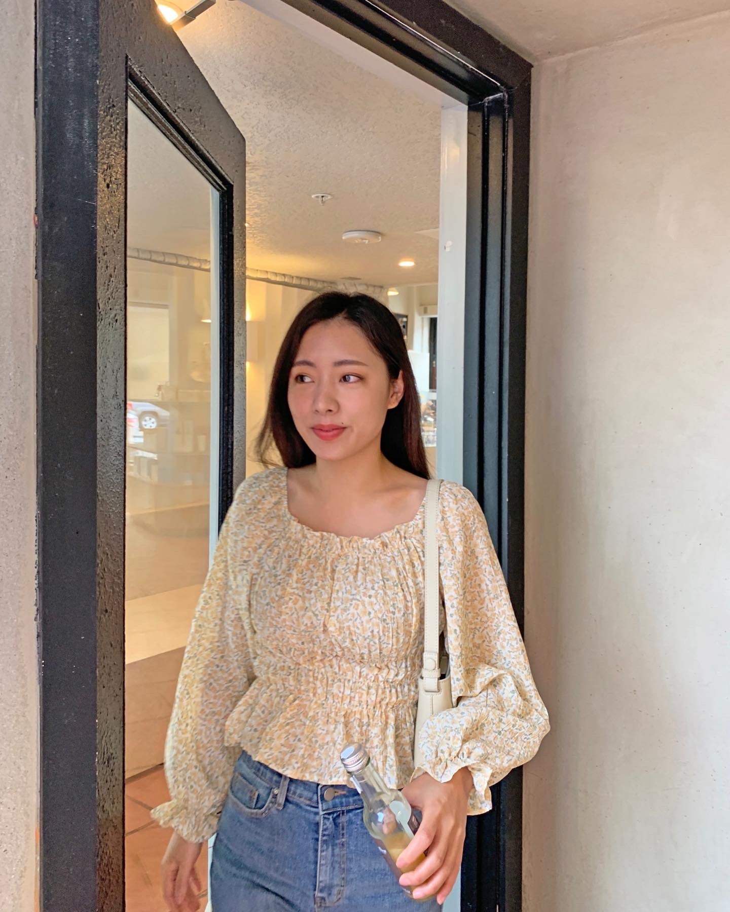 Floral Smocked Blouse