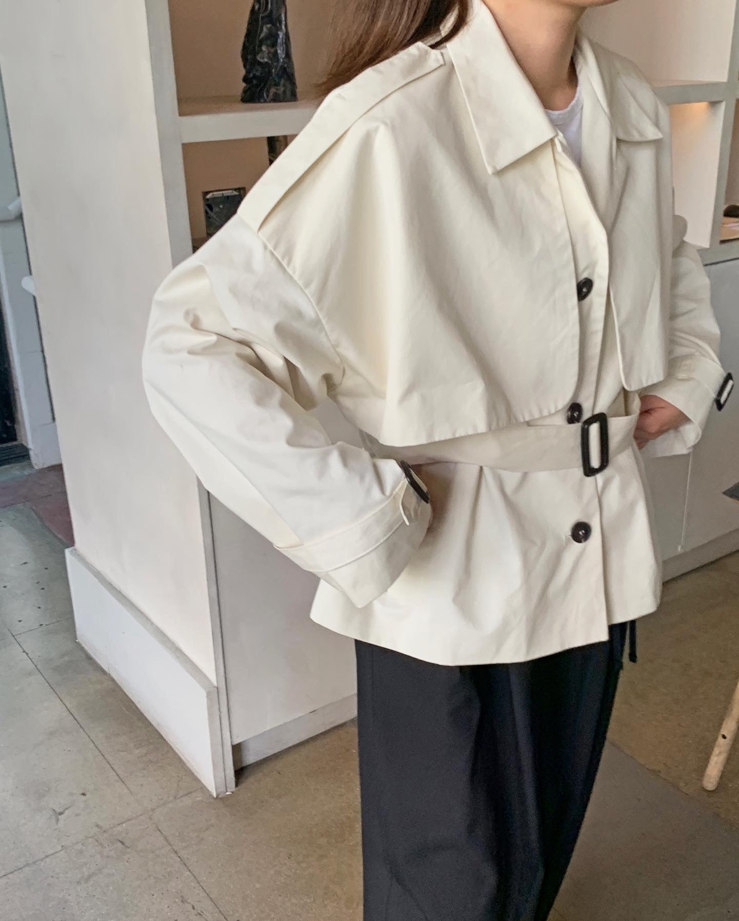 Short Trench Jacket