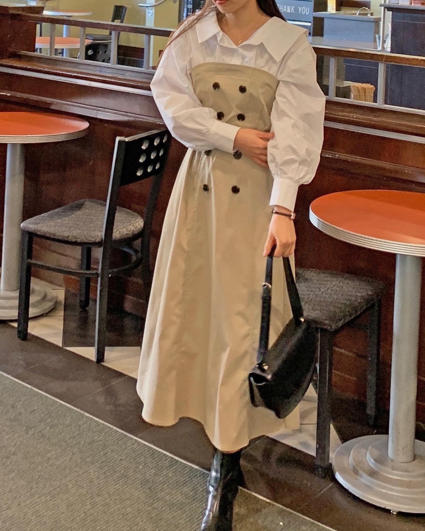Trench Shirt Dress