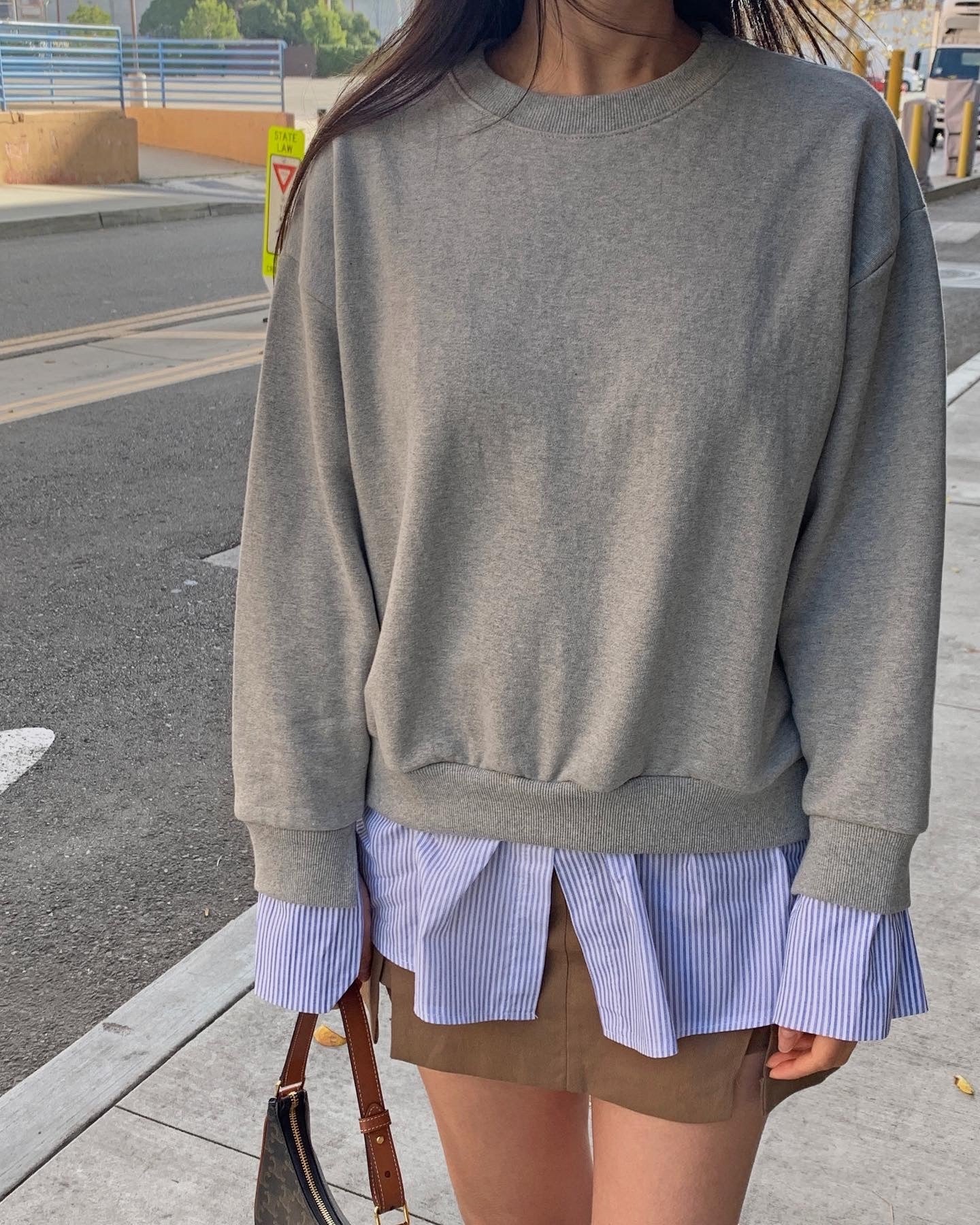 Layered Sweatshirt