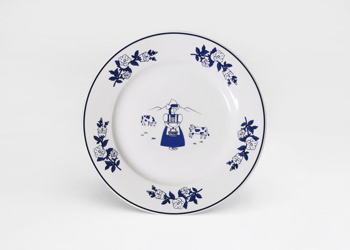 1537 Milkmaid Large Plate