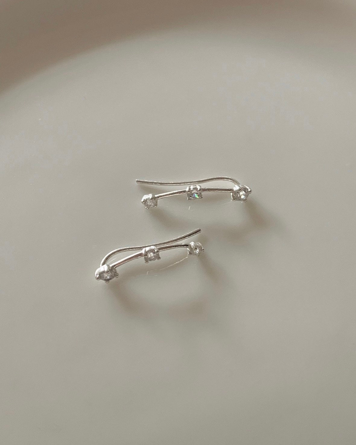 925 Silver Mini Cubic Earring