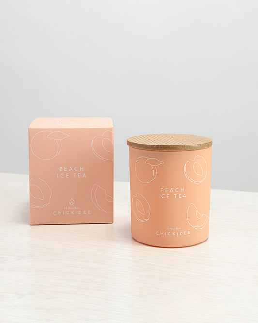 Chickidee Peach Ice Tea Candle